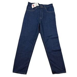 Lavana Straight Leg Jeans Mens Blue Denim Wash Relaxed Fit Size 31x30 NWT